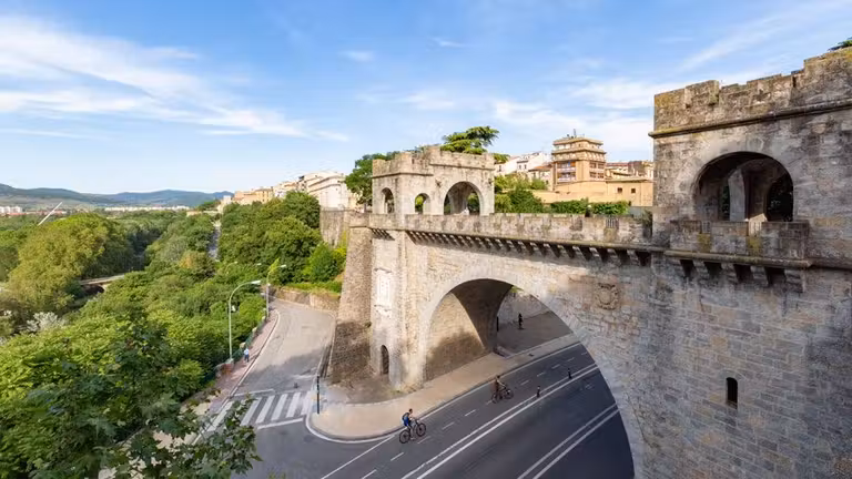 Puente Nuevo, en Pamplona