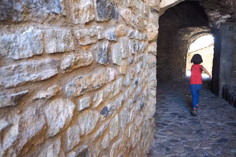 Callejeando en Durro.