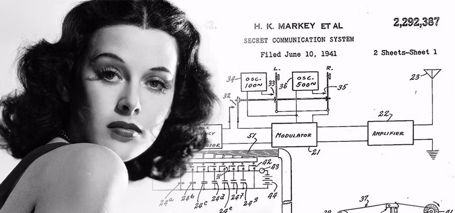 Hedy Lamarr, inventora de la tecnologia WiFi