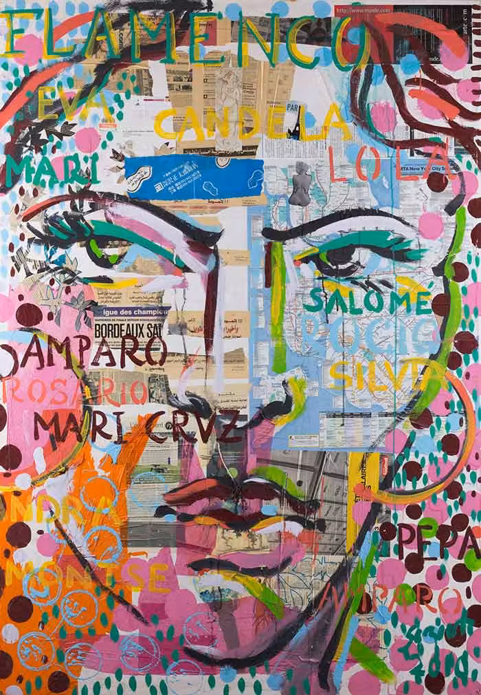 Cuadro en el Museo del Baile Flamenco de Sevilla.