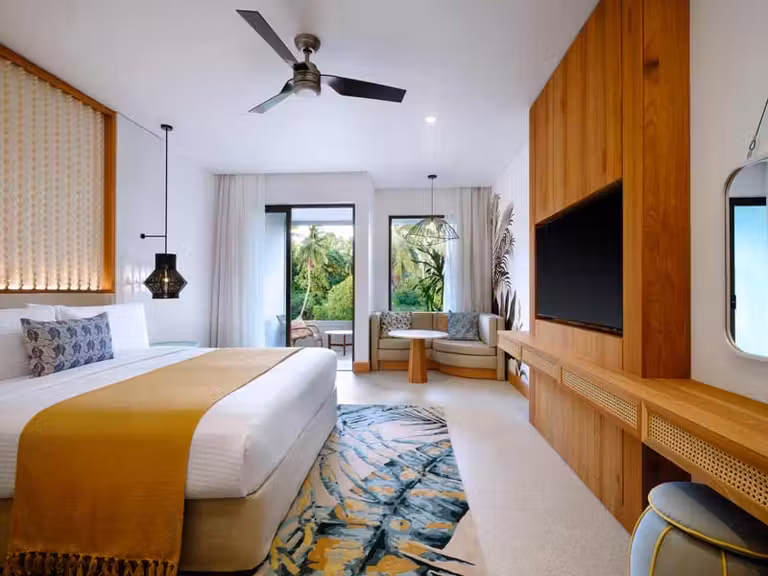 Habitación Deluxe del hotel laïla Seychelles