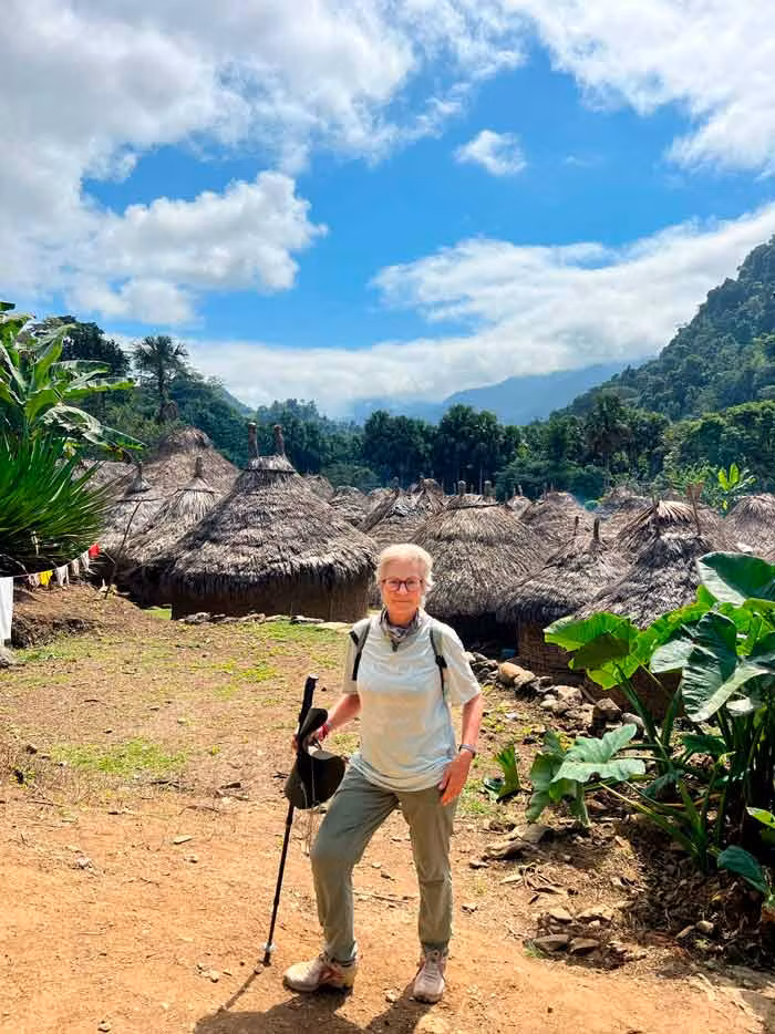 Sania en la ruta de la Ciudad Perdida