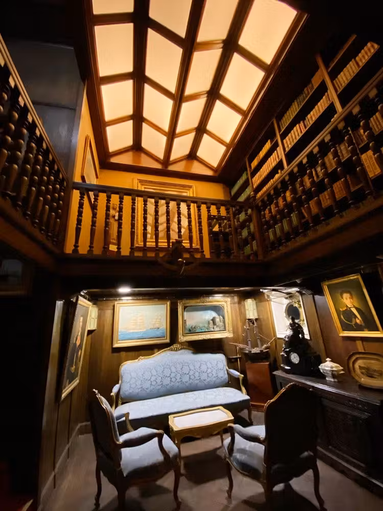 camarote comandante fragata museo naval madrid