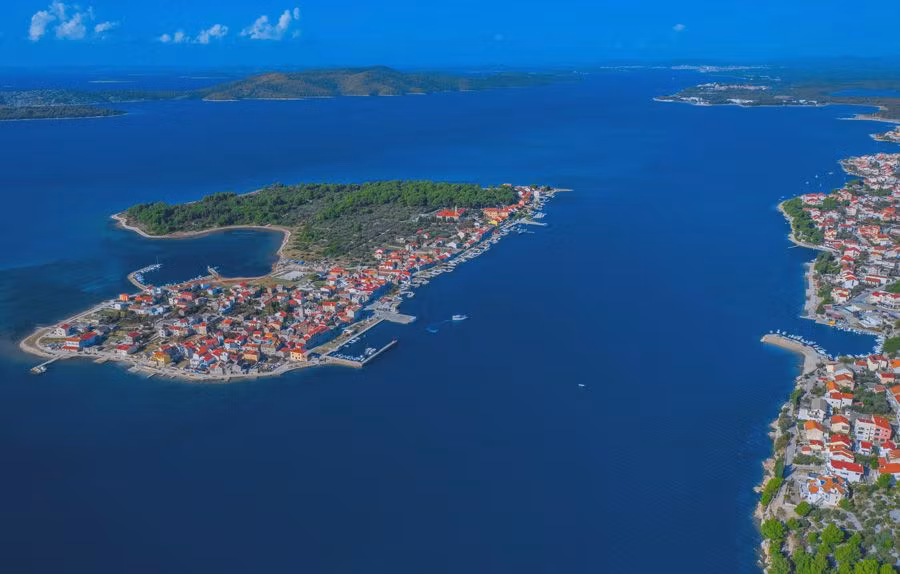 Isla de Krapanj.