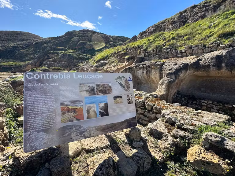 Contrebia Leucade, yacimiento de una ciudad celtibérica.