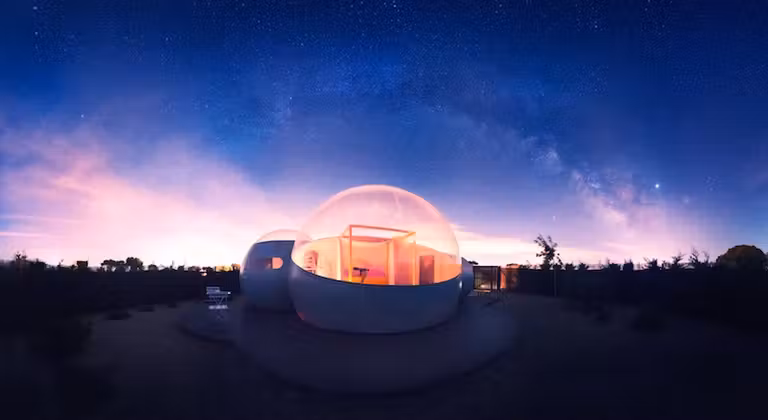 Hotel burbuja Mi Luna, uno de los más románticos de Toledo