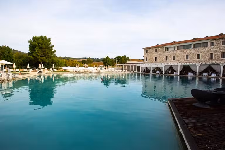 Termas de Saturnia, turismo termal en Italia