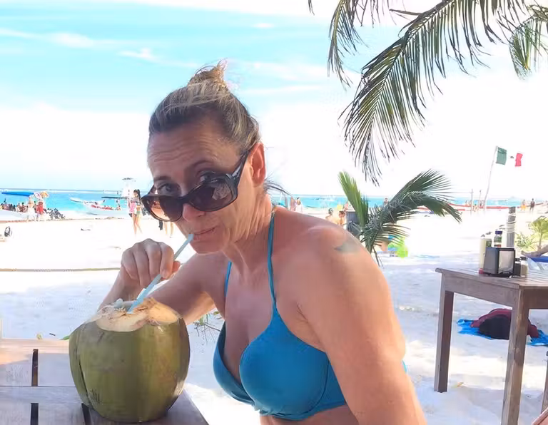 playa paraiso, viaje mexico, mujer etheria