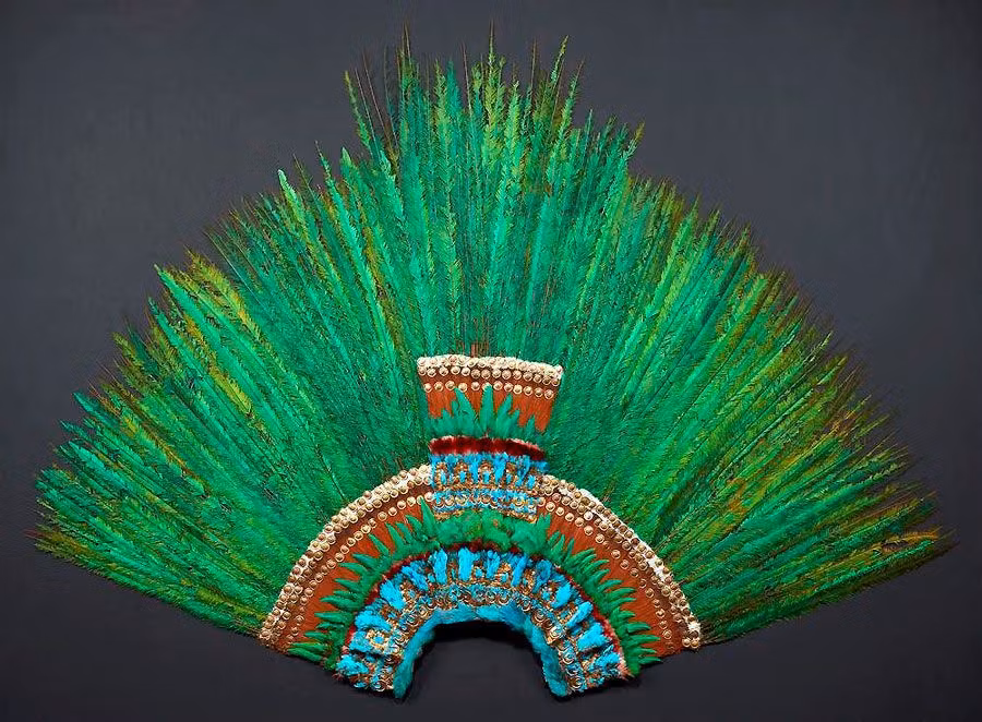 penacho quetzal moctezuma