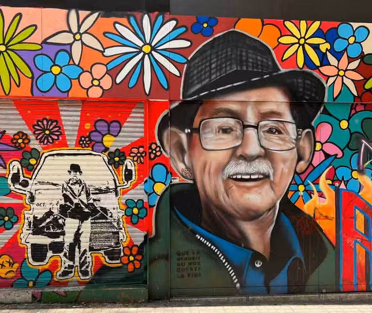 Grafiti en el centro de Bogotá