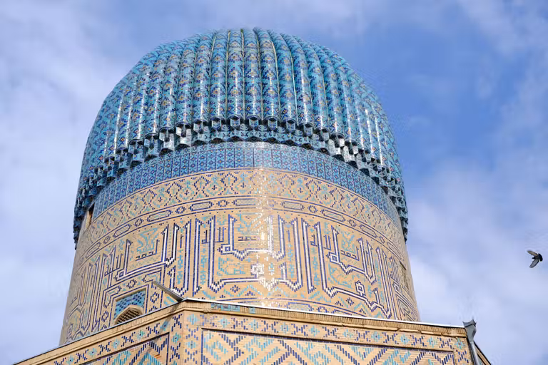 Cúpula del Mausoleo Gur-e-Amir. © Susana García