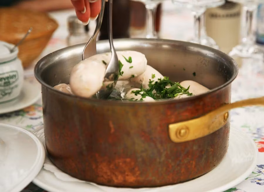 salchichas Weisswurst munich