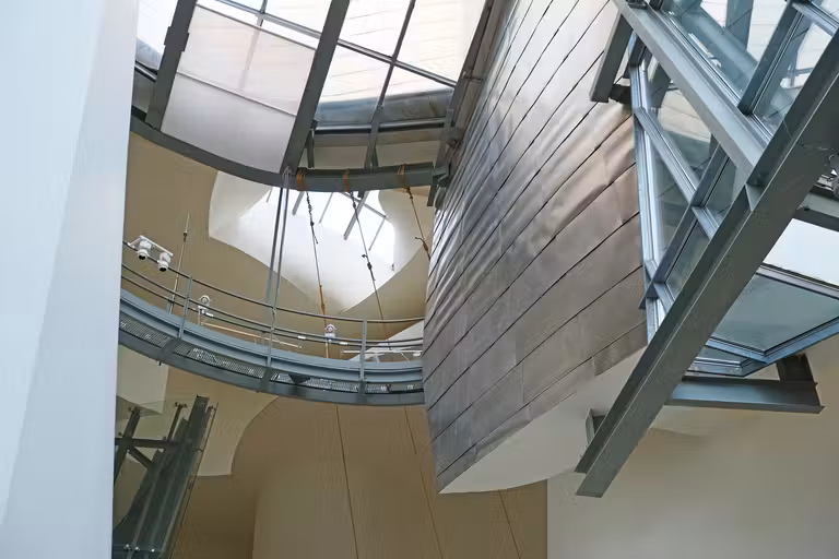 Interior del Museo Guggenheim Bilbao.