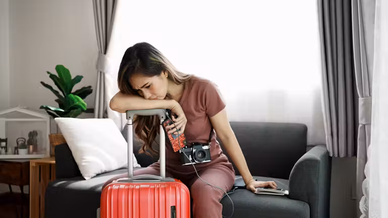 En viajes muy largos, y más si se viaja sola, se puede experimentar el ’travel burnout’.