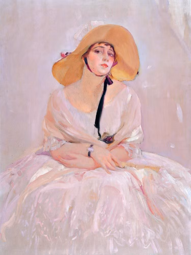 retrato de Raquel meller en museo sorolla