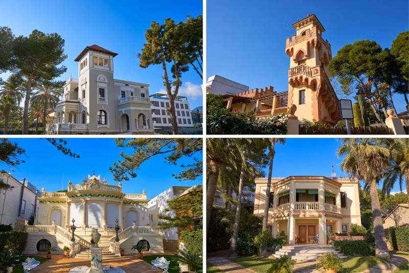 Villa María, Villa Torre, Villa Victoria y Villa Pons de Benicàssim