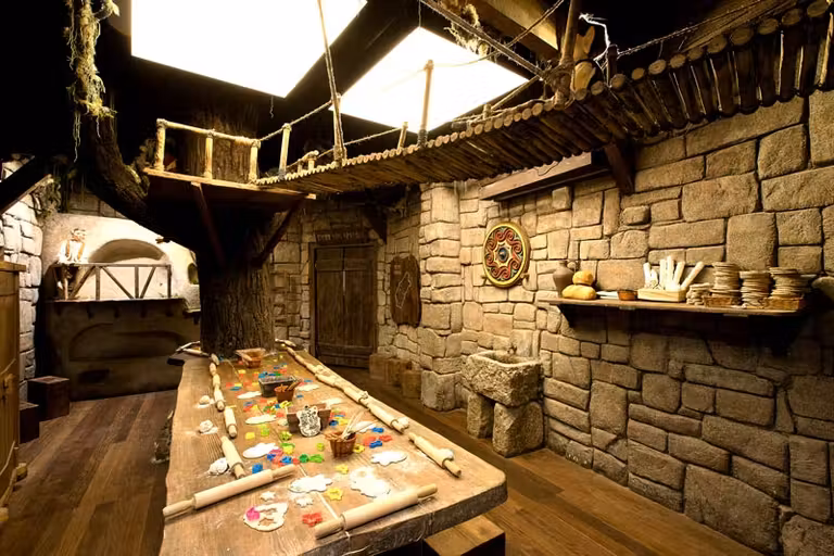 Sala para actividades en el Museo del Pan.