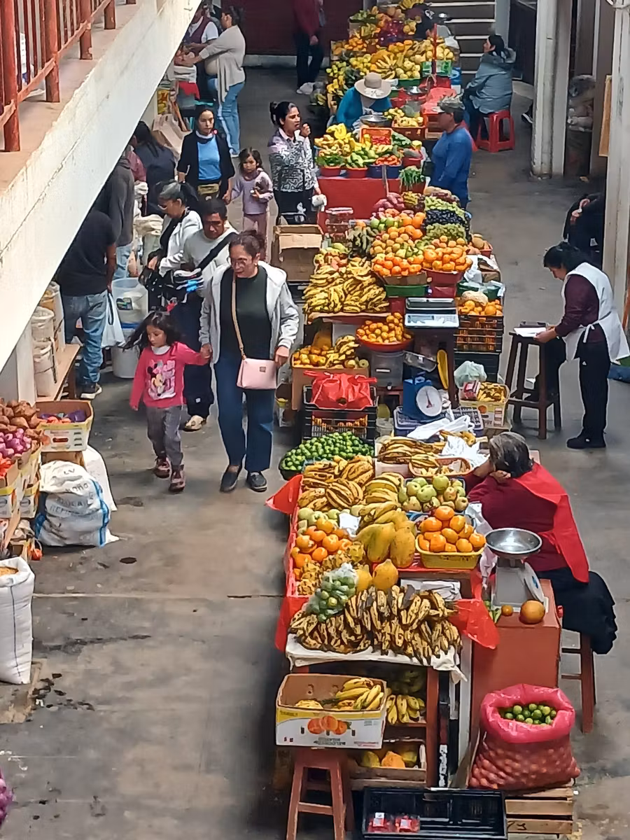 Mercado de Chachapoyas.