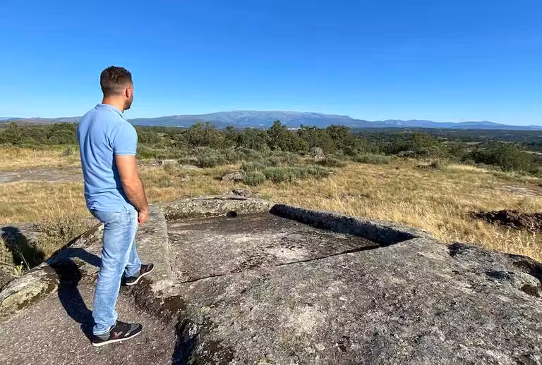 Lagar rupestre de San Esteban de la Sierra, en la provincia de Salamanca