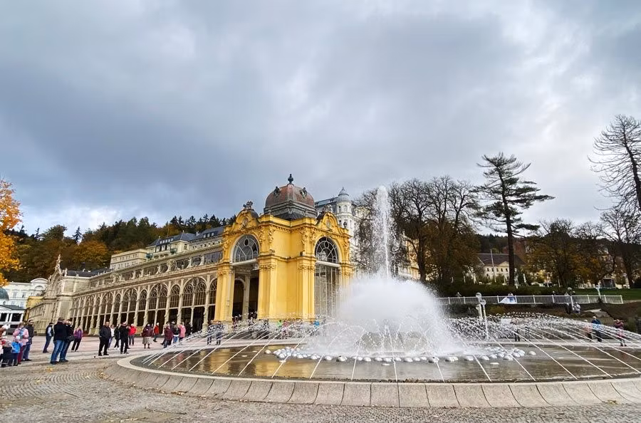 fuente cantante de marianske lazne