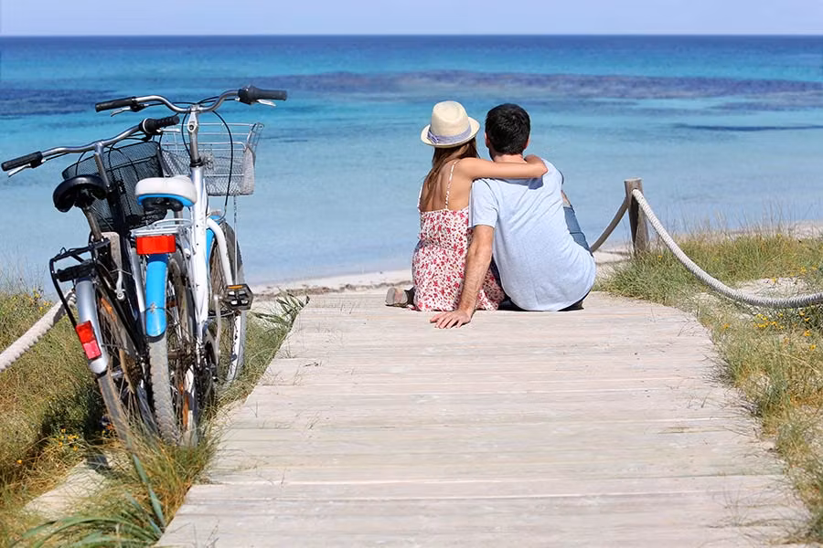 playa llevant, formentera