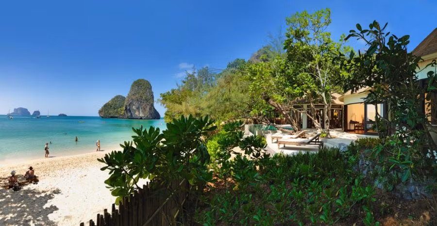 Rayavadee, un resort de lujo inmerso en la naturaleza en Krabi
