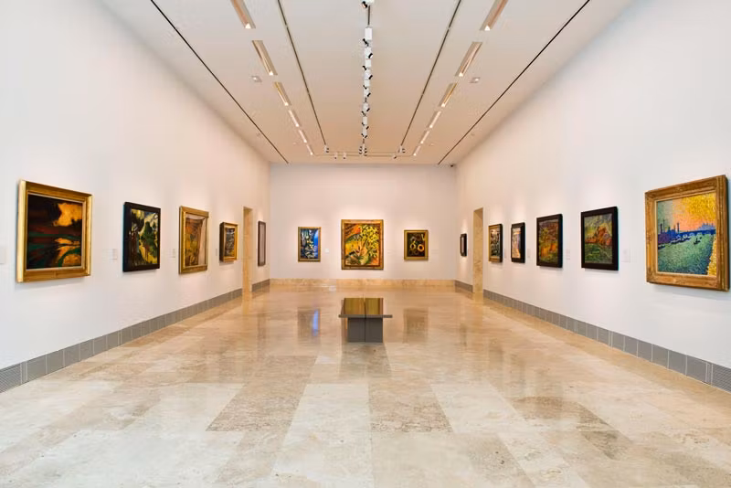 Sala del Museo Thyssen en Madrid