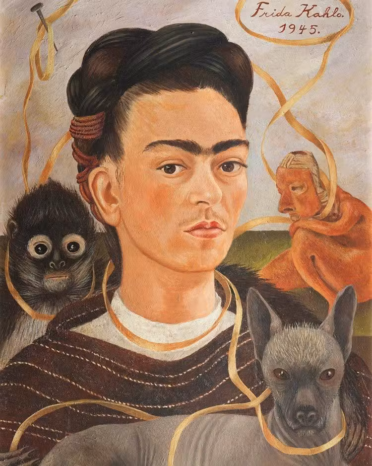 autorretrato Frida Kahlo