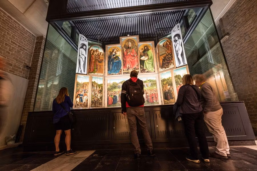 ‘El cordero místico’ en Gante.