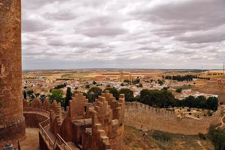 Vistas desde el castillo de Belmonte