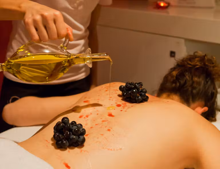 masaje relax vinoterapia descanso