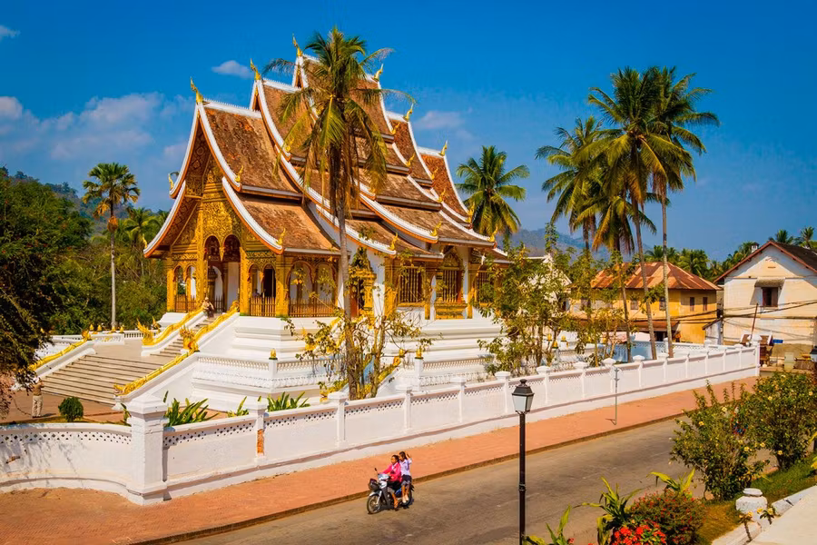 Templo en el Palacio Real de Luang Prabang.