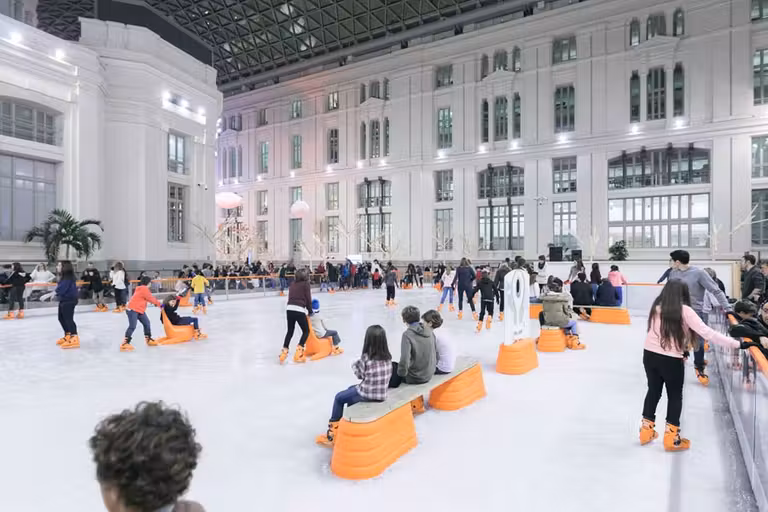pista hielo del palacio de cibeles