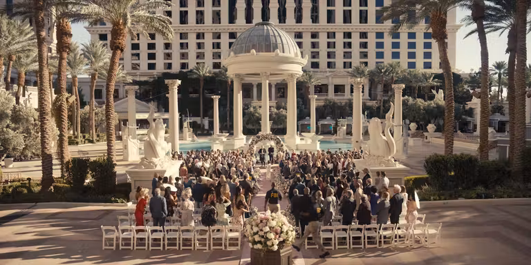 Hotel y casino Caesars Palace en Las Vegas, en la serie Hacks.