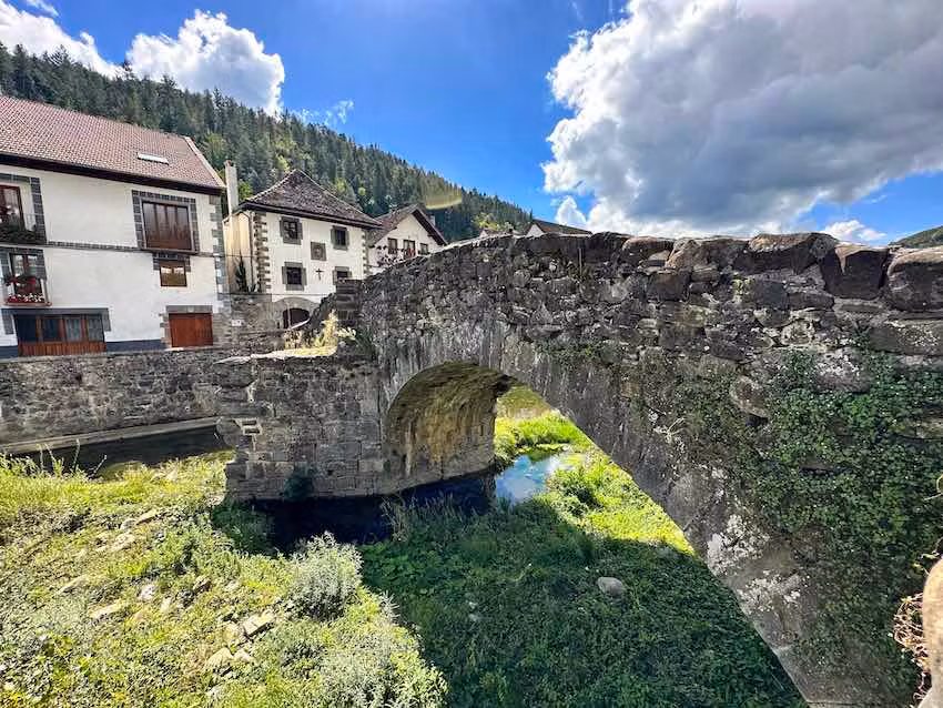 Puente medieval de Ochagavía.