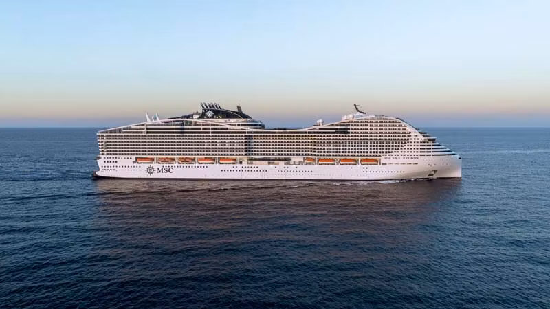 MSC Grand Europa un crucero original que navega por Oriente Medio