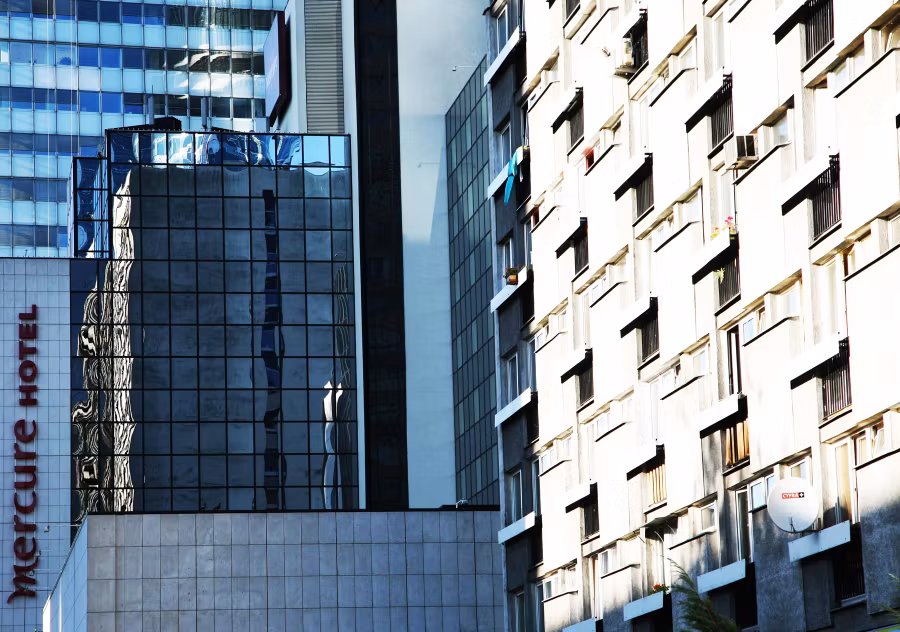 Edificios en Varsovia