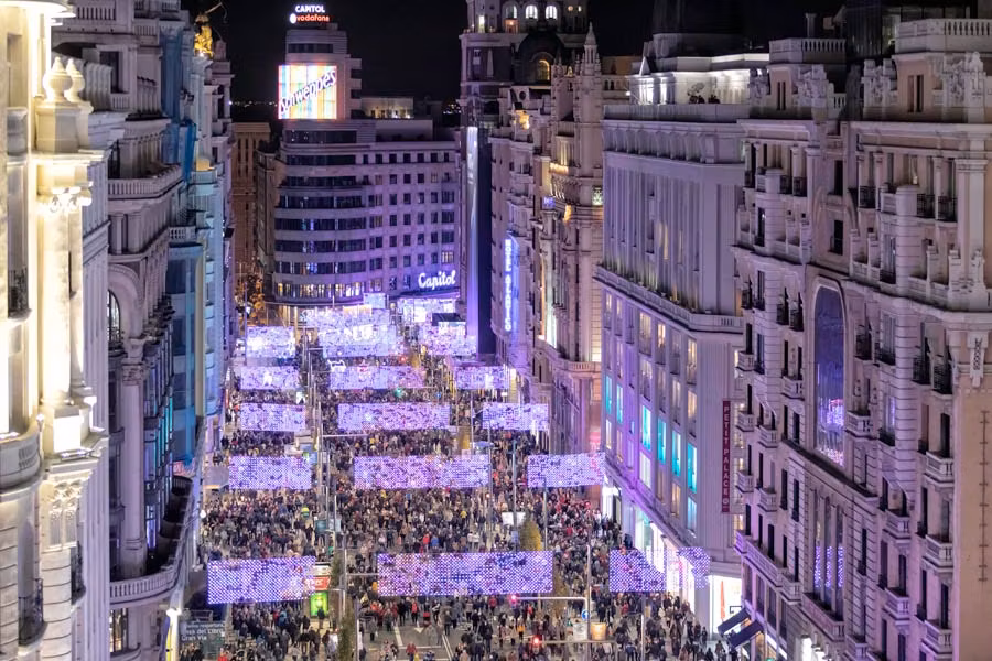 iluminacion navidad madrid, navibus