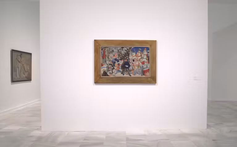 Vista de la exposición Maruja Mallo: Arte y Compás