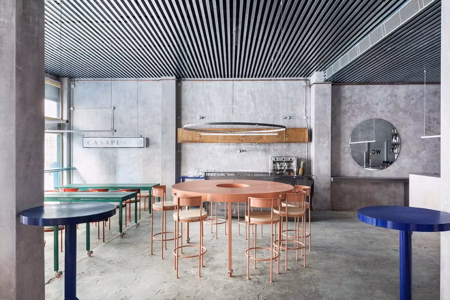 salón del restaurante Casaplata