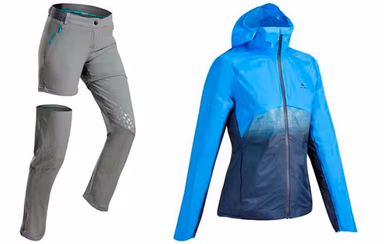 ropa para senderismo