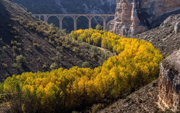 parque natural hoces del riaza lugares bonitos que ver en Segovia