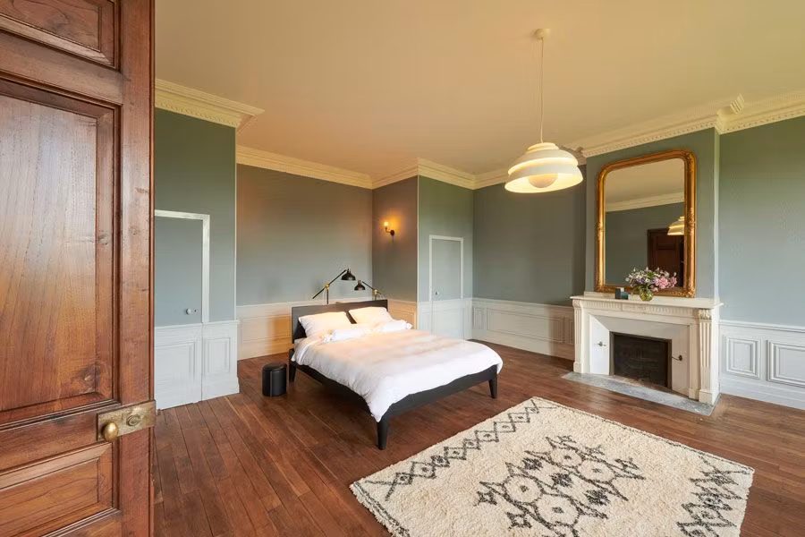 Habitación del Châteaux de Sibra