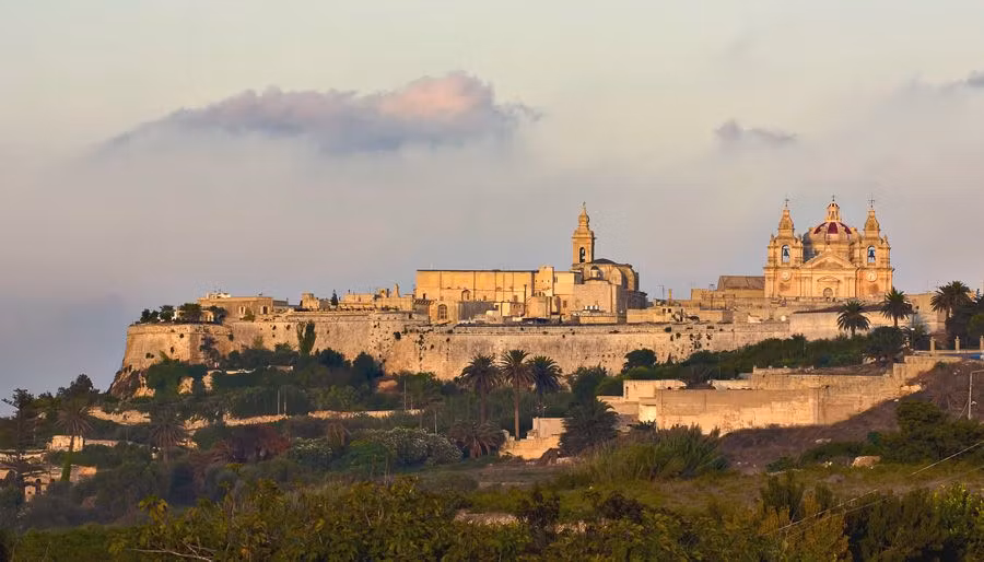 Vista de Mdina.