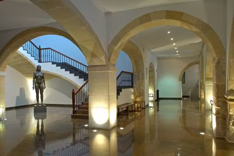 Interior del Museo Gravina o MUBAG de Alicante