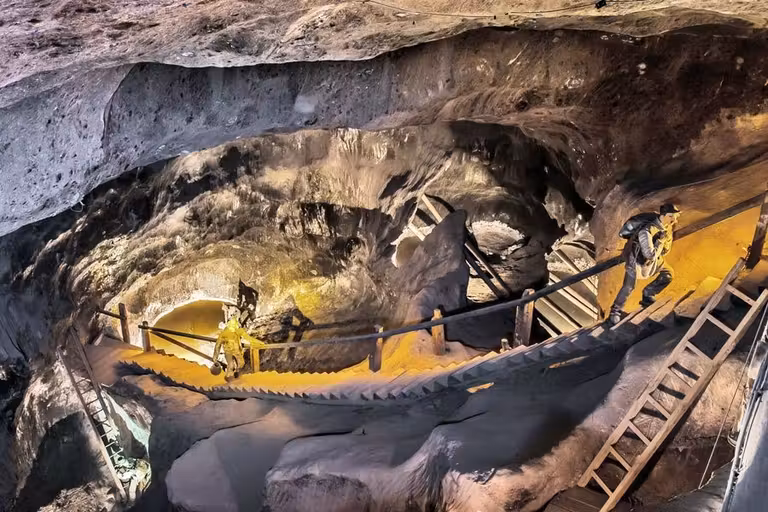 Mina de sal de Wieliczka en Polonia