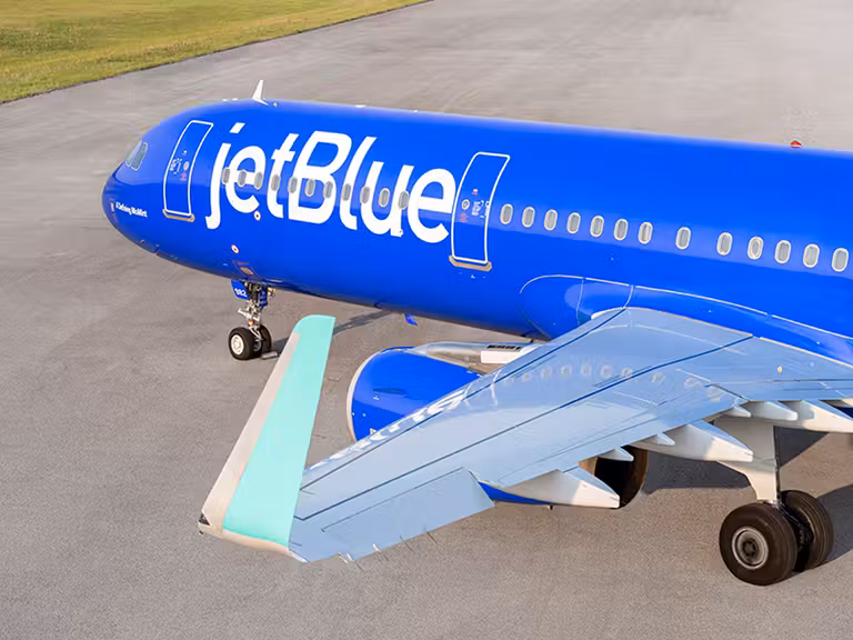 Avión de jetBlue.