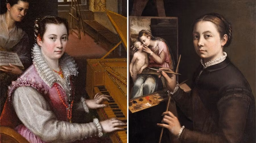 museo del prado, lavinia fontana, sofonisba anguissola