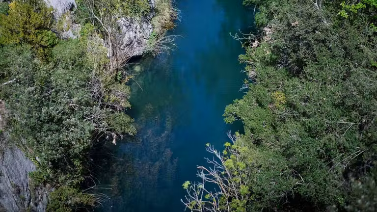 Río Guadalquivir a su paso por la Sierra de Cazorla.