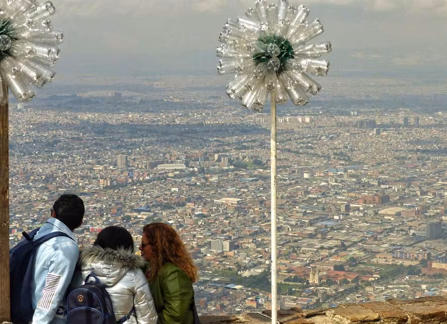 Panorámica de la sabana bogotana.